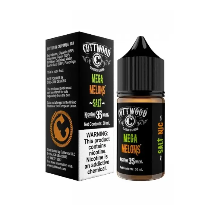 CUTTWOOD SALT - MEGA MELONS - 30ML-35MG