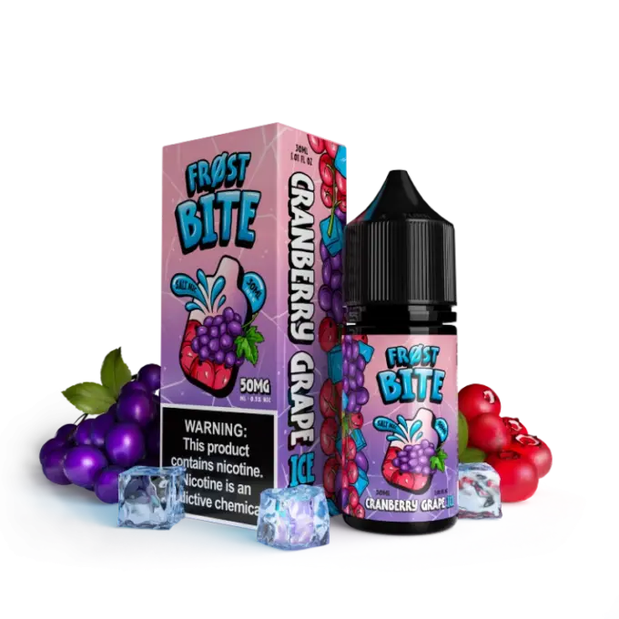 FROST BITE SALTS - CRANBERRY GRAPE ICE - 30ML-50MG