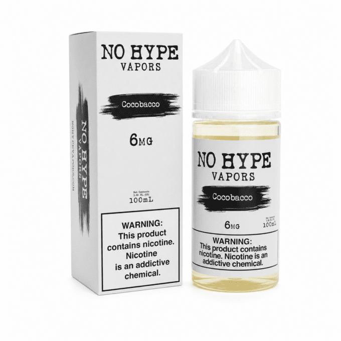 NO HYPE VAPORS - COCOBACCO - 100ML-6MG