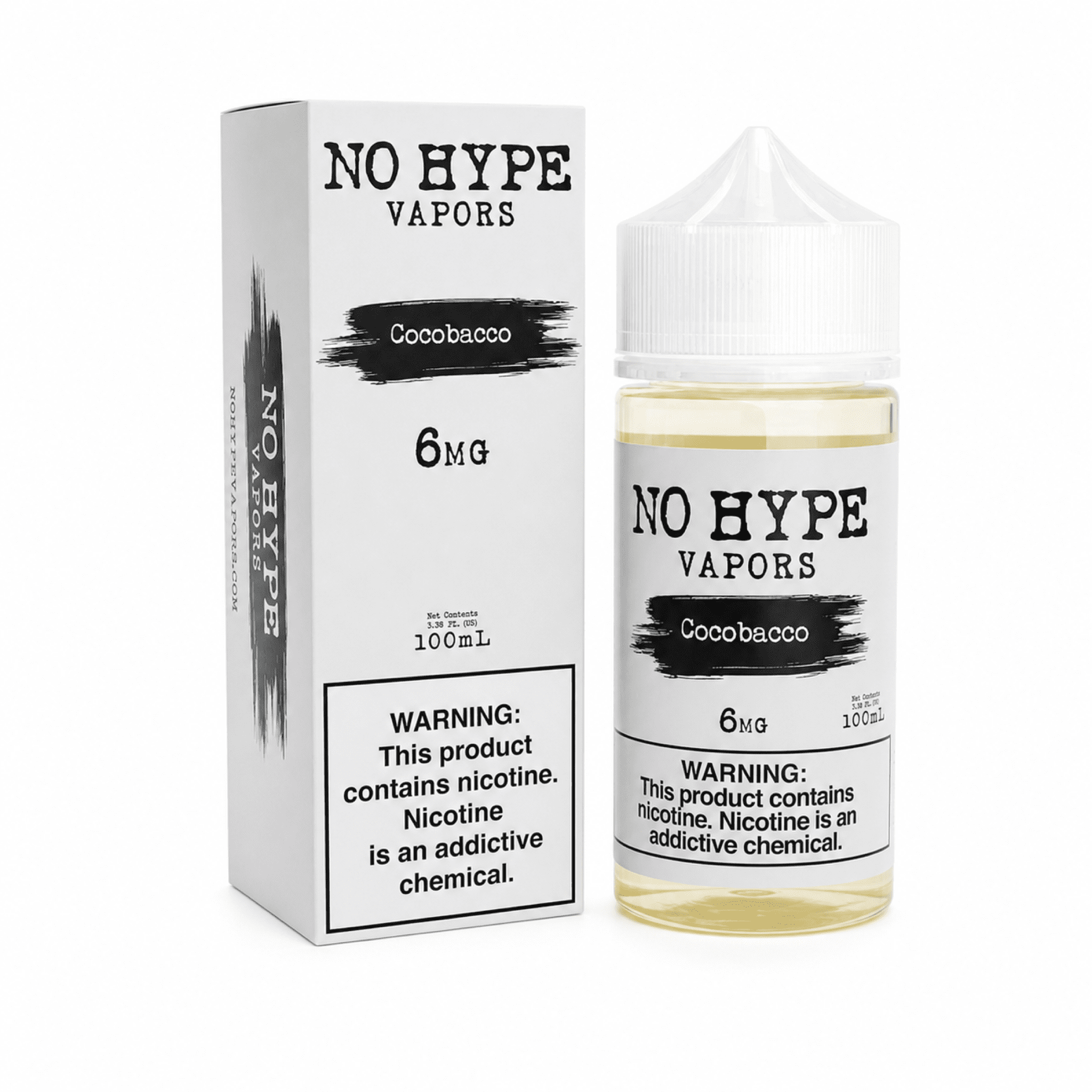 NO HYPE VAPORS - COCOBACCO - 100ML-6MG