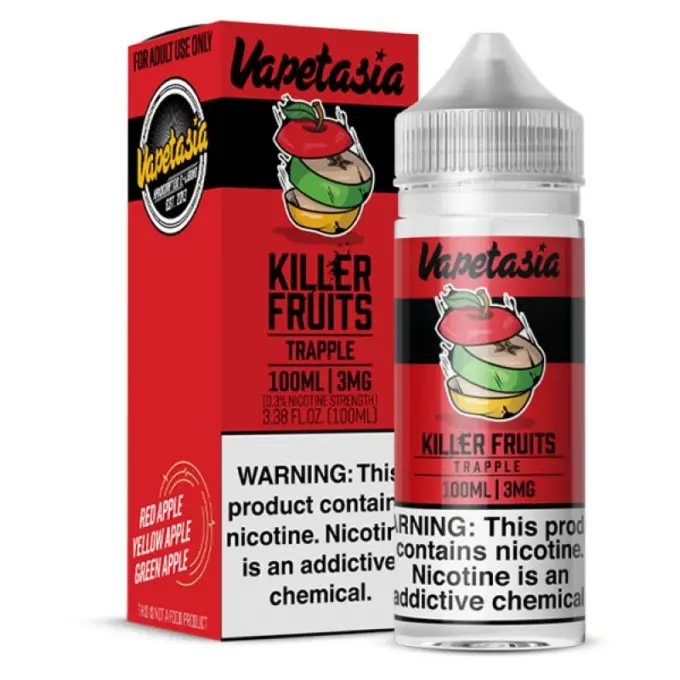 VAPETASIA - KILLER FRUITS TRAPPLE - 100ML-6MG