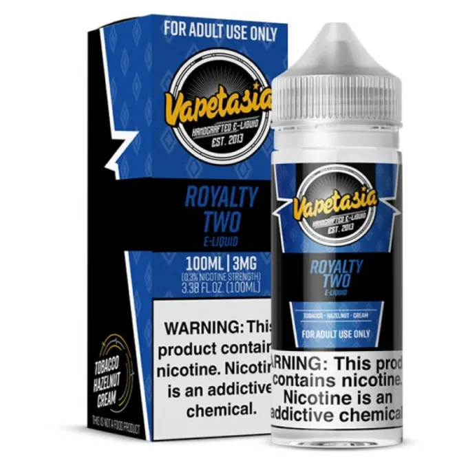VAPETASIA - ROYALTY II - 100ML-6MG