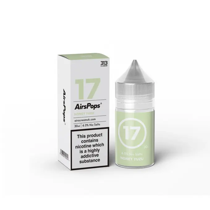 AIRSCREAM-NO.17-HONEY YUZU-SALT-30ml-40MG