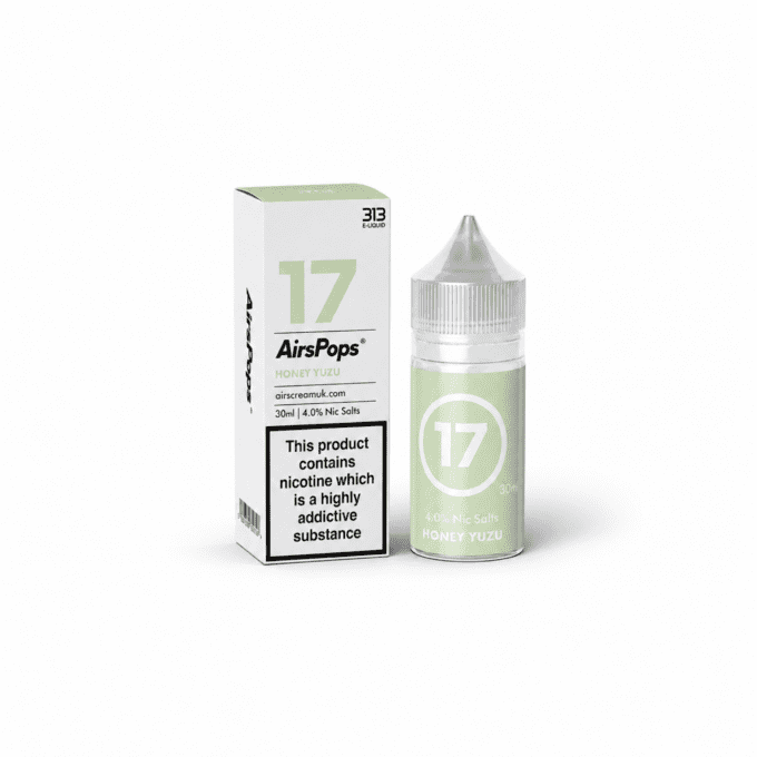 AIRSCREAM-NO.17-HONEY YUZU-SALT-30ml-40MG