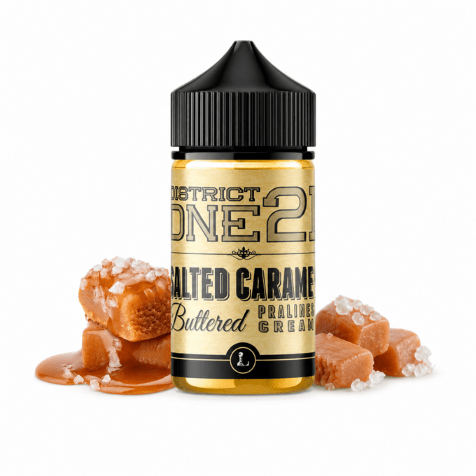 DISTRICT ONE21 BY FIVE PAWNS - SALTED CARAMEL - 60ML-6MG