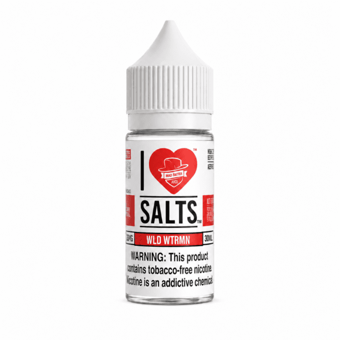 I LOVE SALTS BY MAD HATTER - WILD WATERMELON - 30ML-25MG