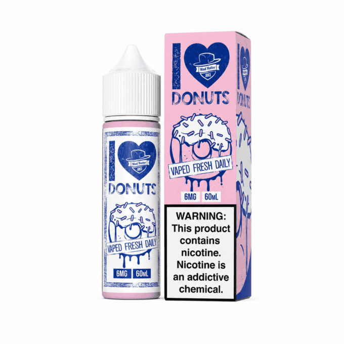 MAD HATTER - I LOVE DONUTS - 60ML-6MG