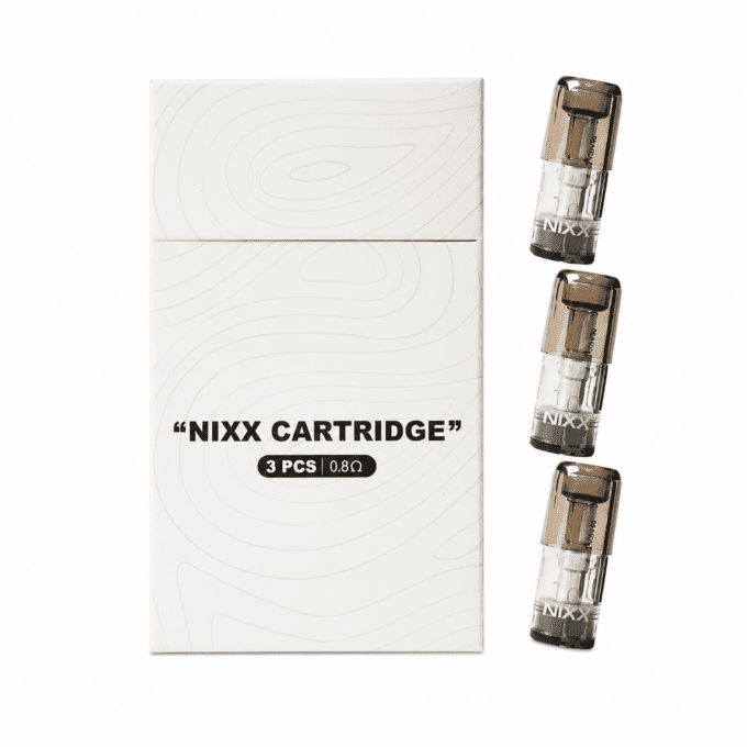 NIXX CARTRIDGE 2ML 0.8(3PCS)