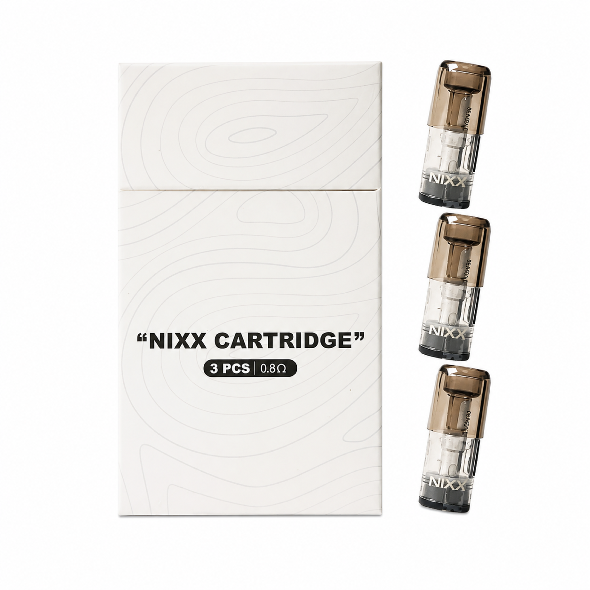 NIXX CARTRIDGE 2ML 0.8(3PCS)