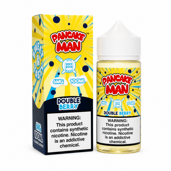 VAPE BREAKFAST CLASSICS - PANCAKE MAN DOUBLE BERRY - 100ML-6MG