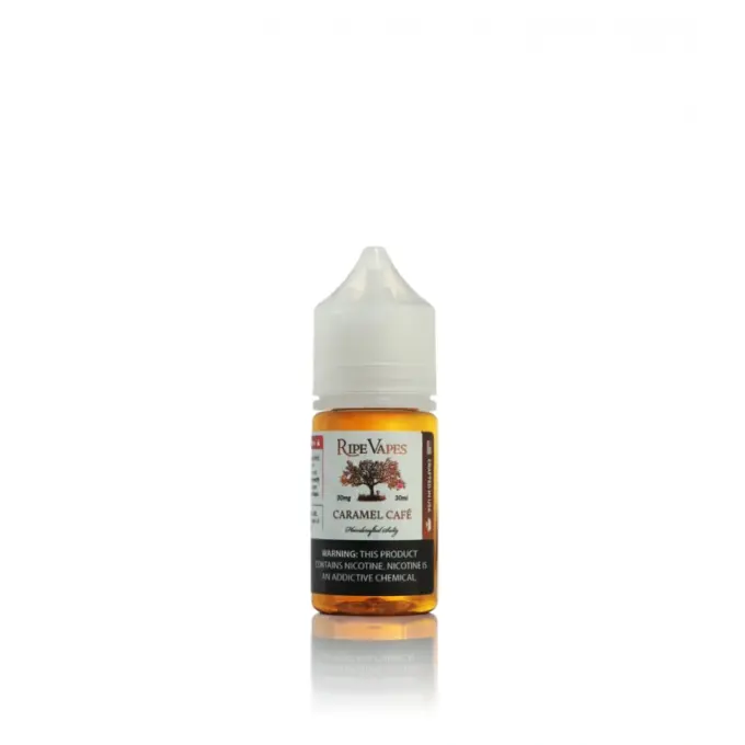 RIPE VAPES HANDCRAFTED JOOSE SALTS - CARAMEL CAFE - 30ML-30MG