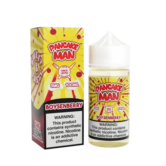 VAPE BREAKFAST CLASSICS - PANCAKE MAN BOYSENBERRY - 100ML-6MG