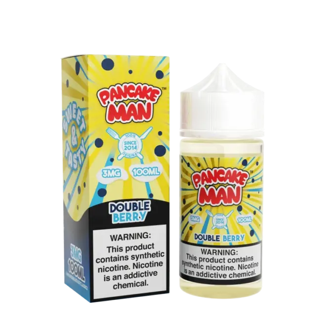 VAPE BREAKFAST CLASSICS - PANCAKE MAN DOUBLE BERRY - 100ML-6MG