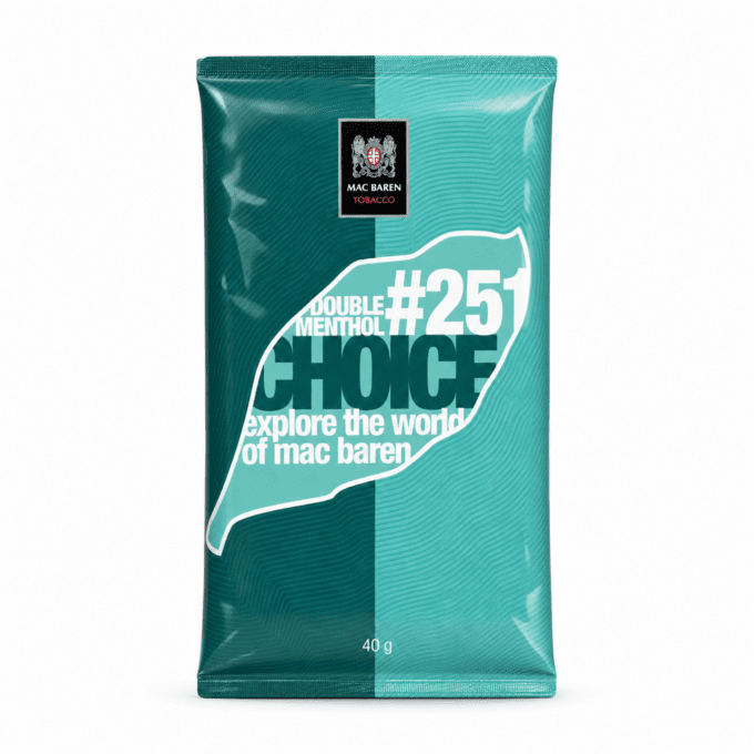 MAC BAREN RYO - #251 DOUBLE MENTHOL 40克袋装