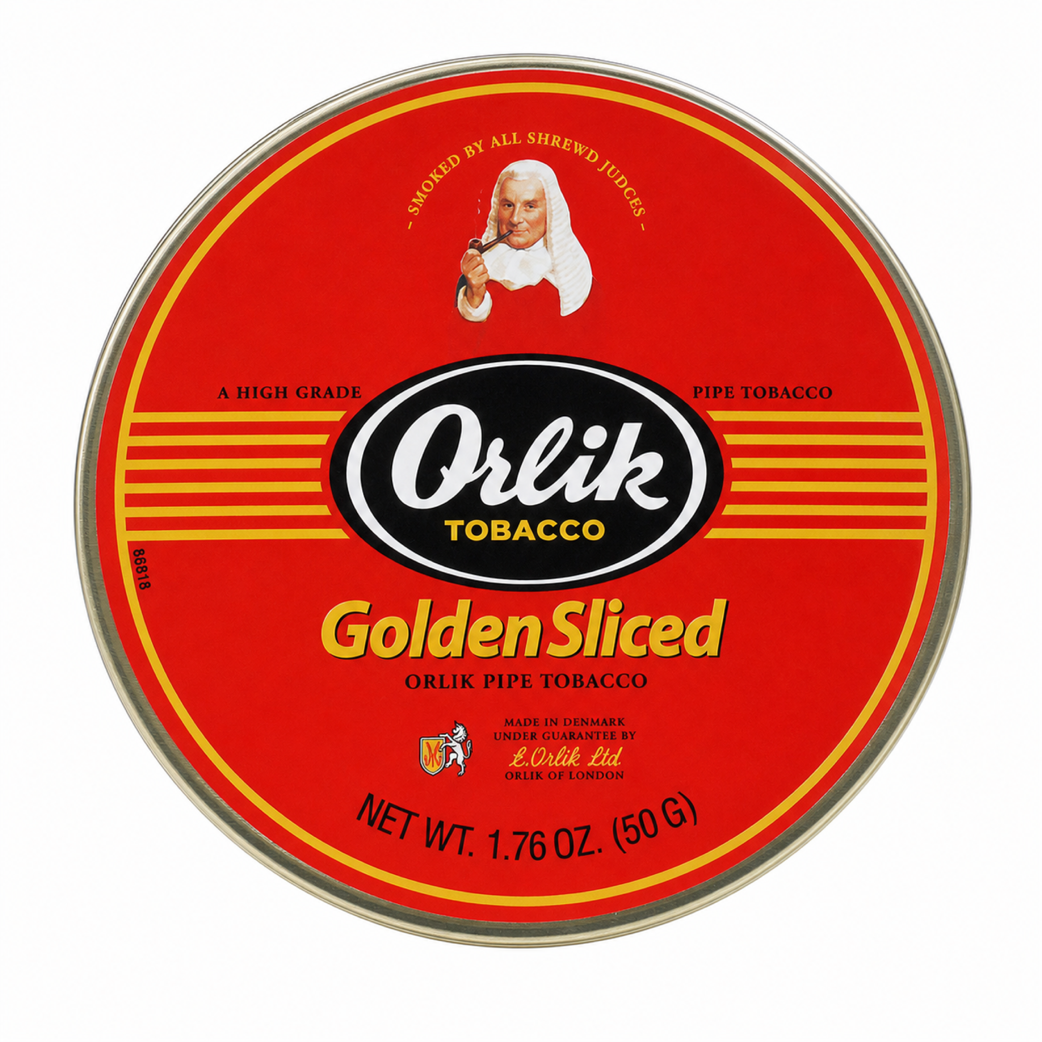 ORLIK GOLDEN SLICED 50G-红法官