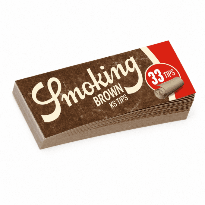 SMOKING KING SIZE BROWN + FILTER TIPS