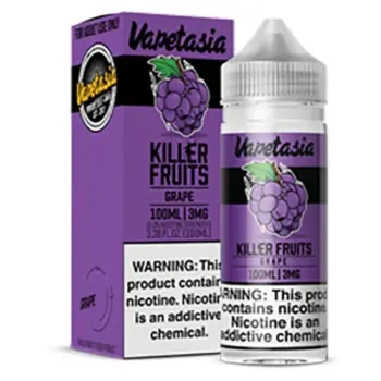 VAPETASIA - KILLER FRUITS GRAPE - 100ML