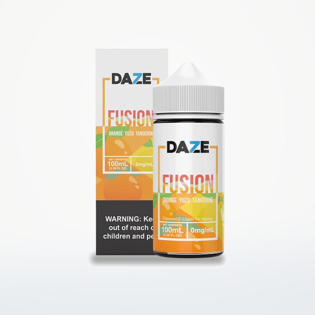 7DAZE FUSION TFN - ORANGE YUZU TANGERINE - 100ML-6MG - SKU G3-6