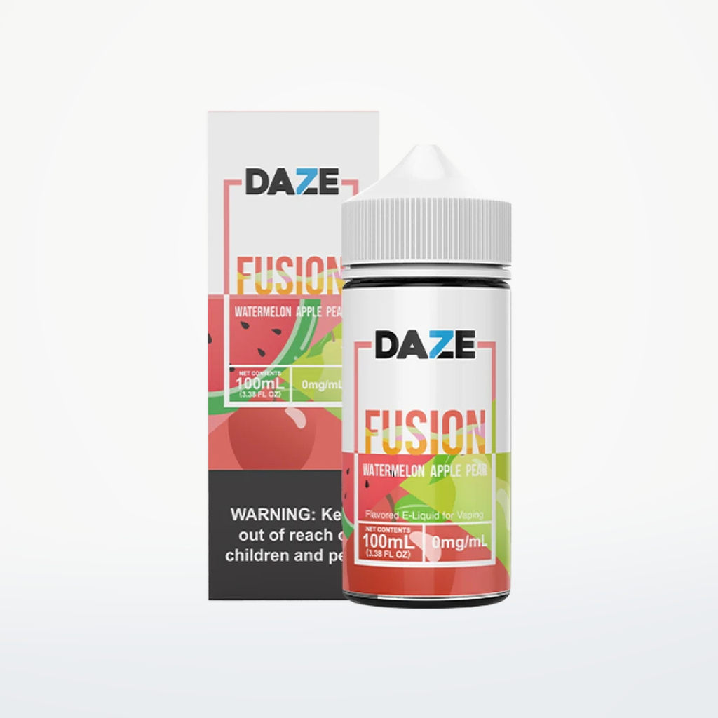 7DAZE FUSION TFN - WATERMELON APPLE PEAR - 100ML - SKU G3-9