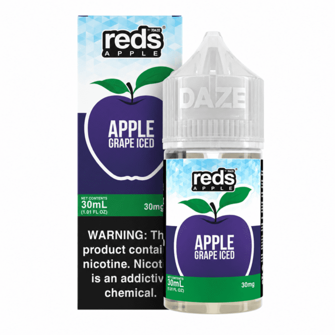 REDS 7DAZE SALT SERIES - 7DAZE GRAPE- 30ML