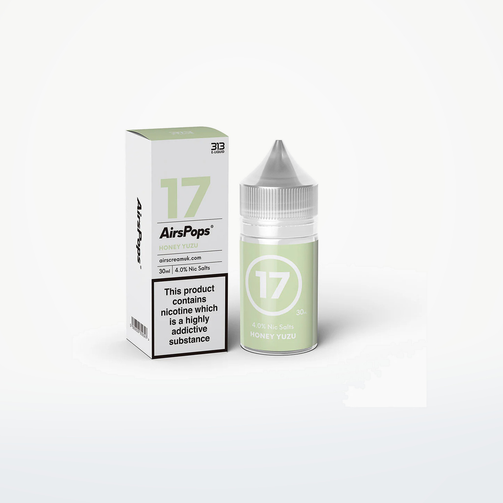 AIRSCREAM-NO.17-HONEY YUZU-SALT-30ml-40MG - SKU F1-26