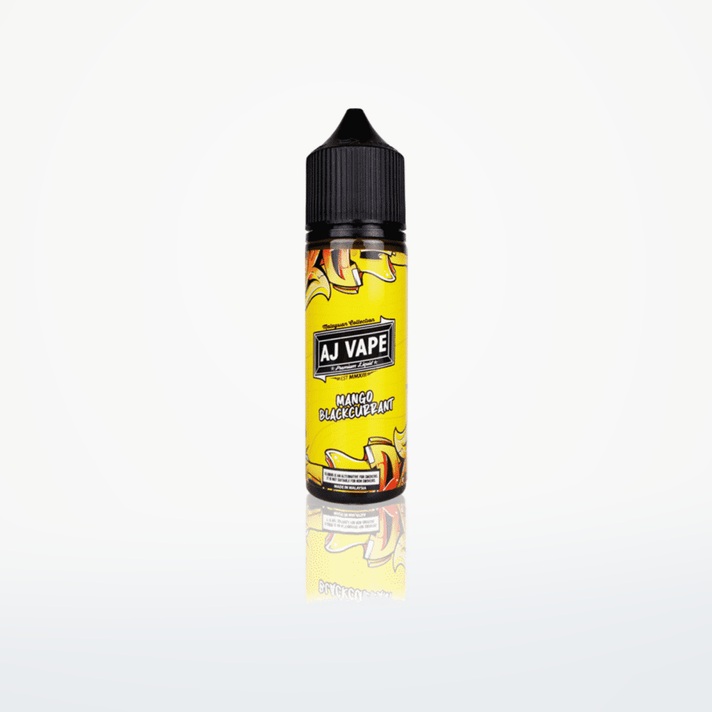 AJ VAPE : Mango Blackcurrant -FREEBASE-50ML（特价无售后）