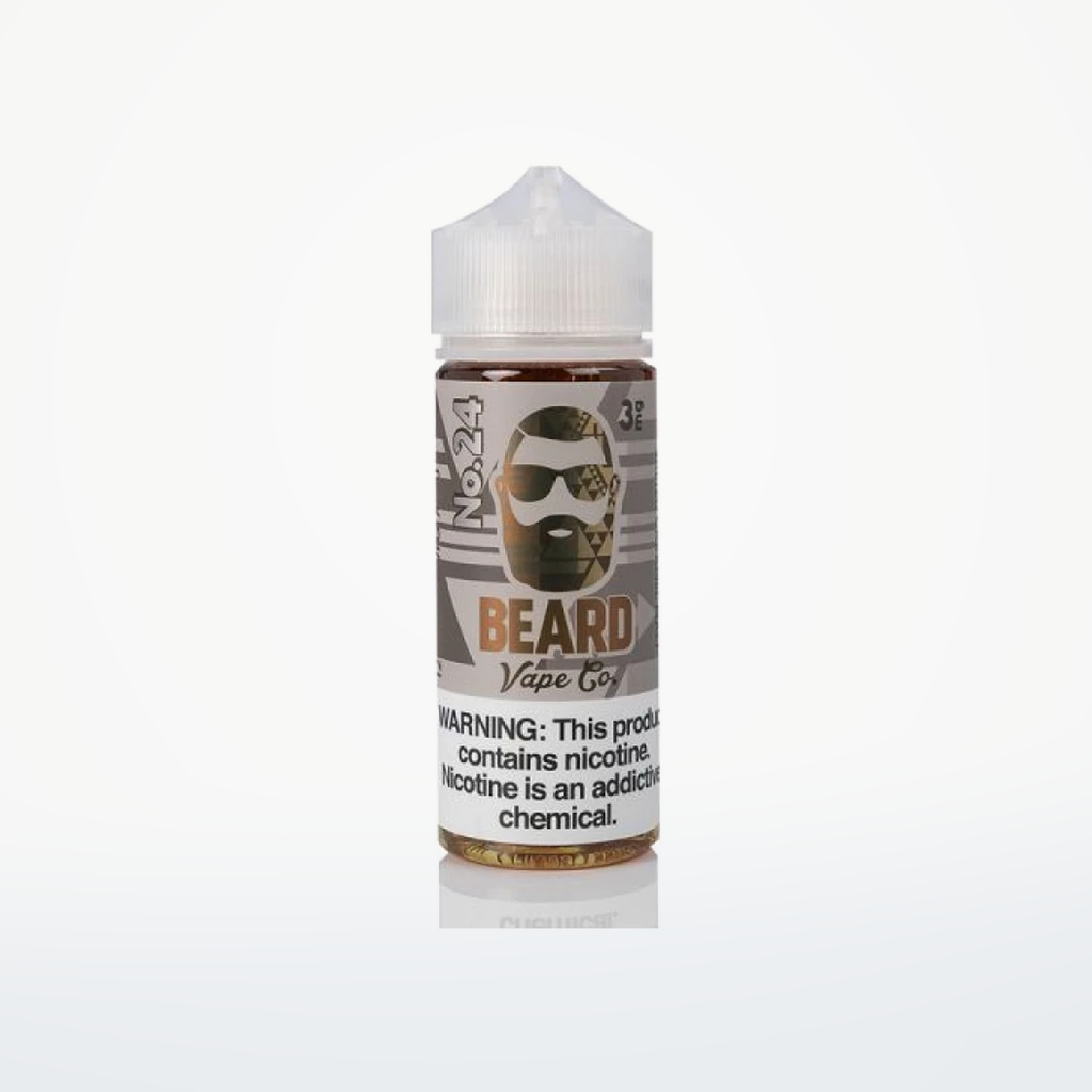 BEARD VAPE CO - No. 24 SALTED CARAMEL MALT - 120ML-6MG - SKU G2-25