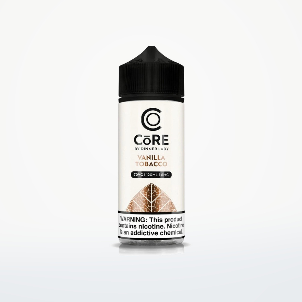 CORE BY DINNER LADY - VANILLA TOBACCO - 120ML-6MG - SKU G4-12