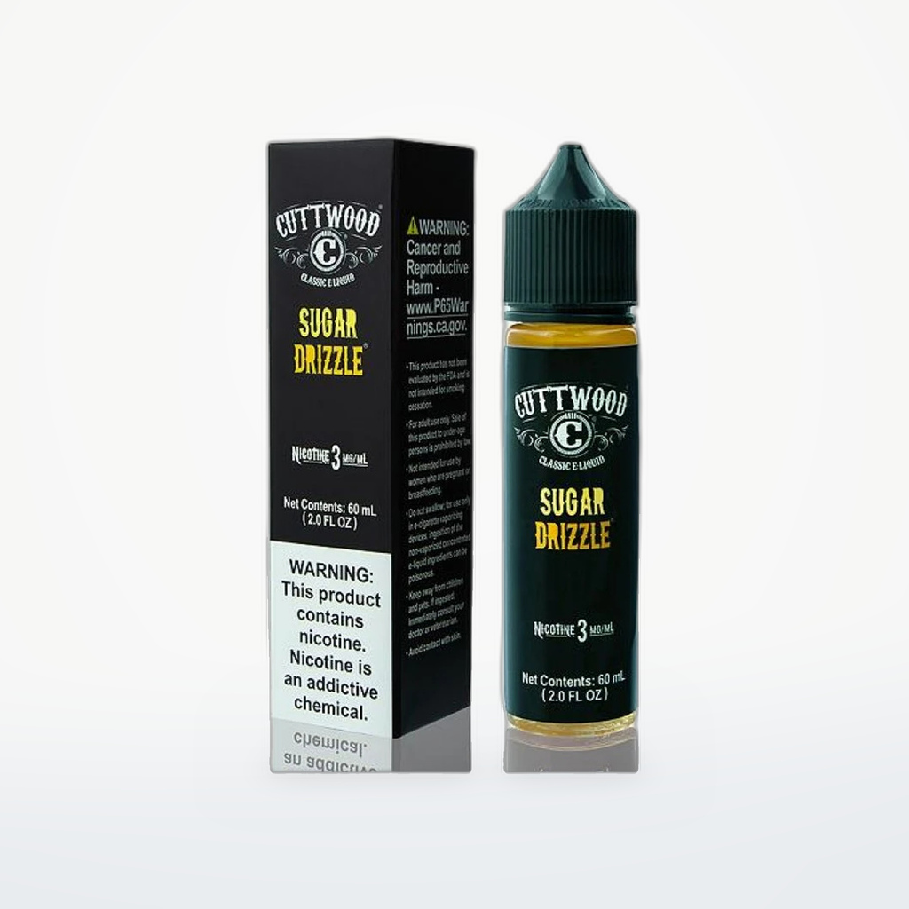 CUTTWOOD E-LIQUIDS - SUGAR DRIZZLE - 60ML-3MG/6MG