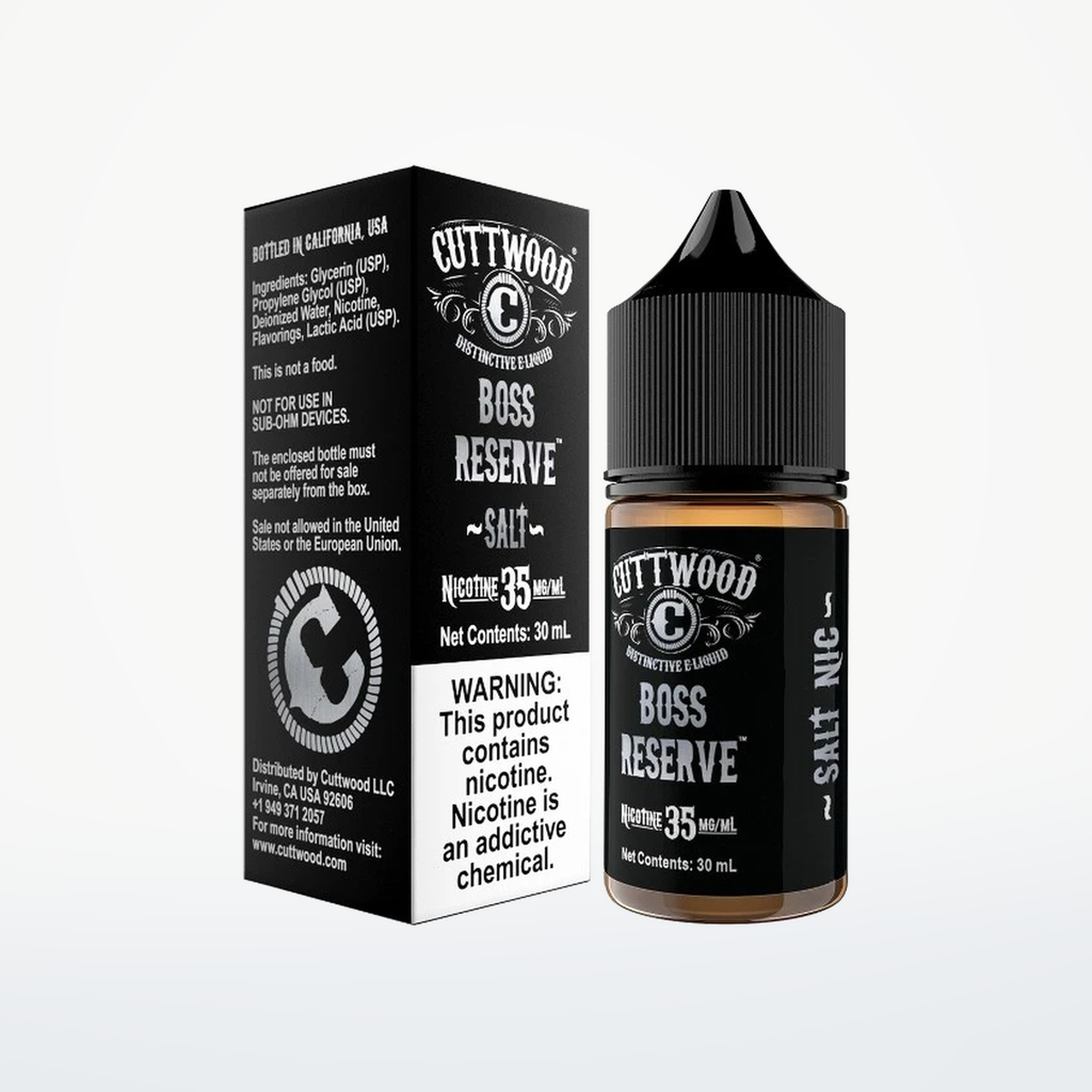 CUTTWOOD SALT - BOSS RESERVE - 30ML-35MG