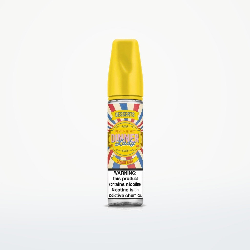DINNER LADY：LEMON TART 6MG -FREEBASE-60ML-晚餐夫人-柠檬蛋挞 - SKU H2-2