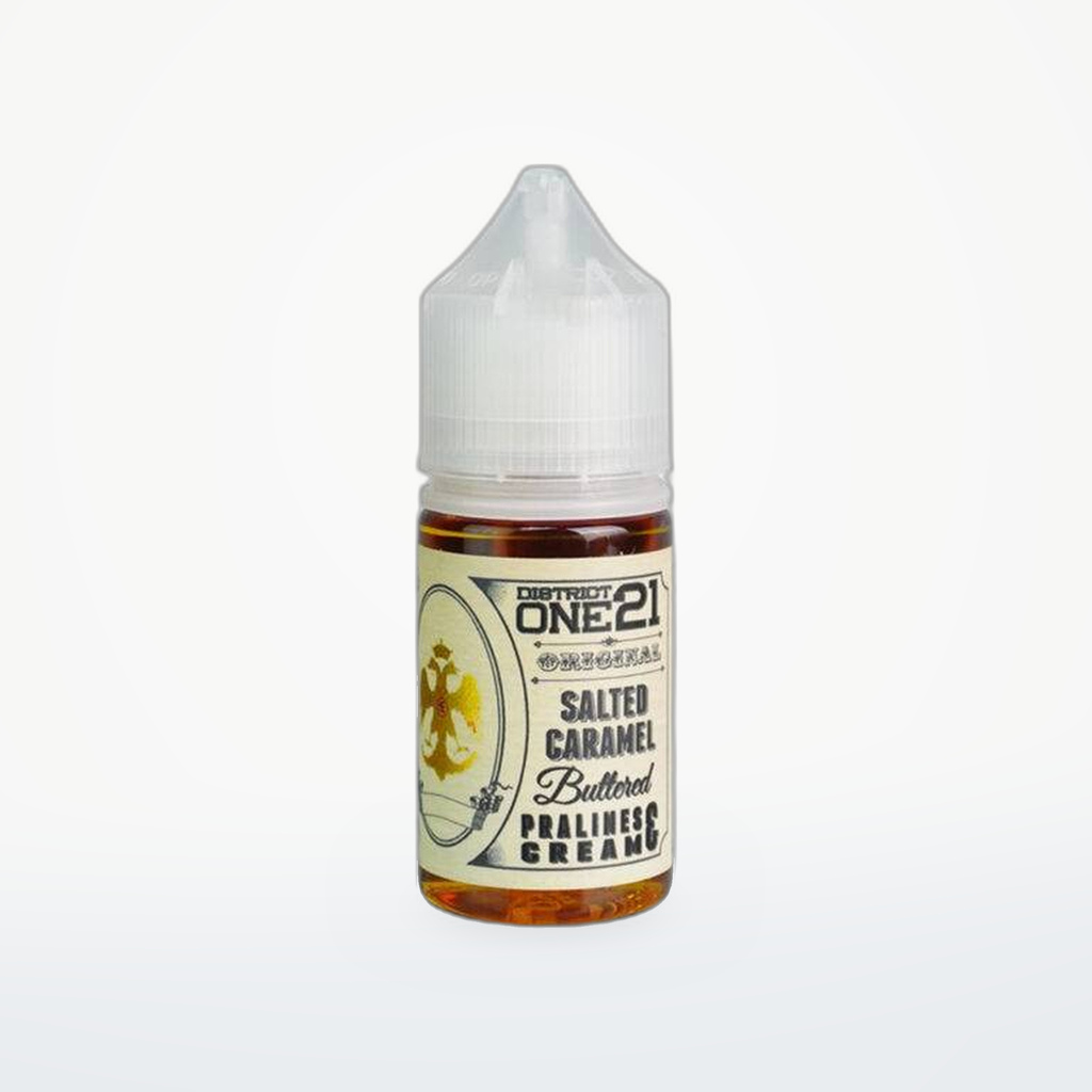 DISTRICT ONE21 : CARAMEL BUTTERED-SALT-30ML