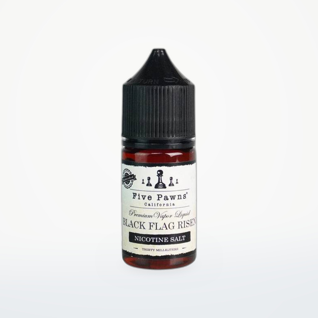 FIVE PAWNS : BLACK FLAG RISEN -SALT-30ML-30MG-黑棋升起