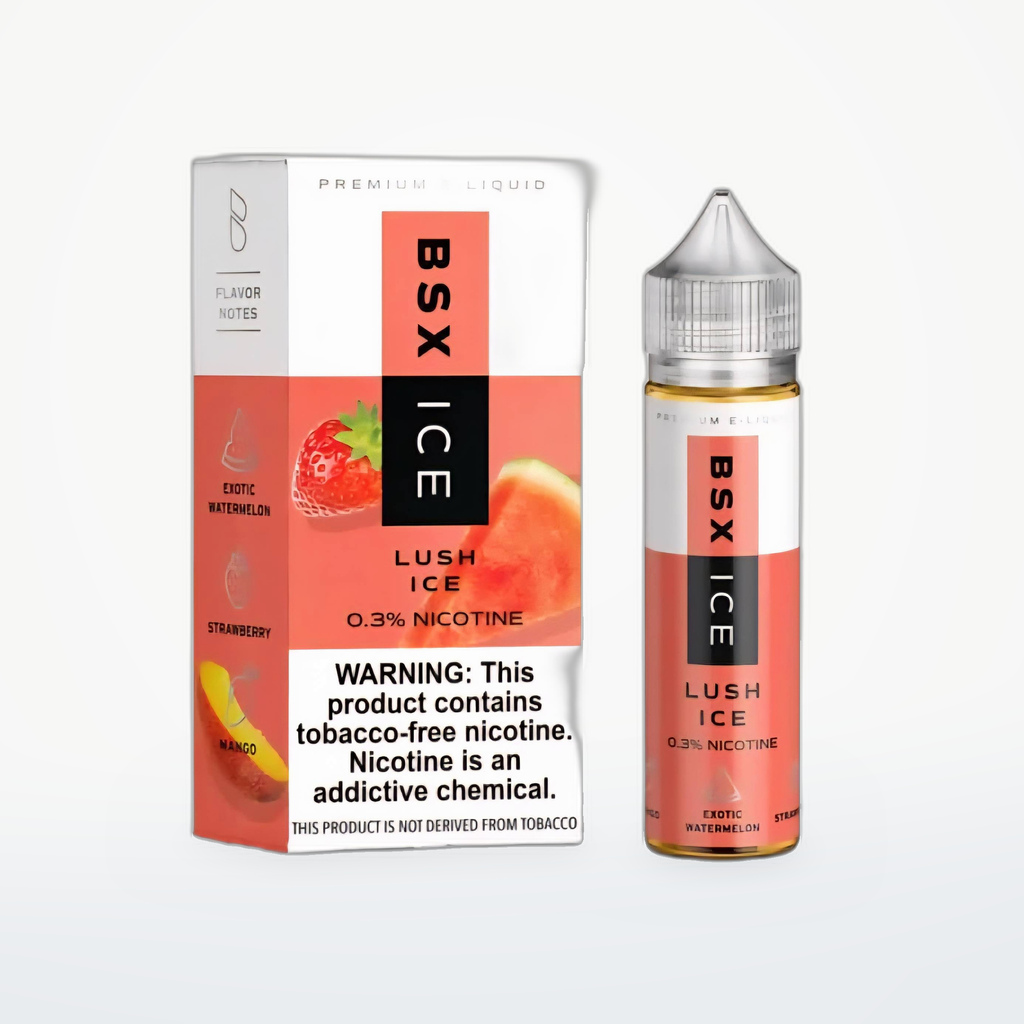 GLAS BASIX BSX ICE SERIES - LUSH ICE -FREEBASE-60ML-6MG - SKU H3-23