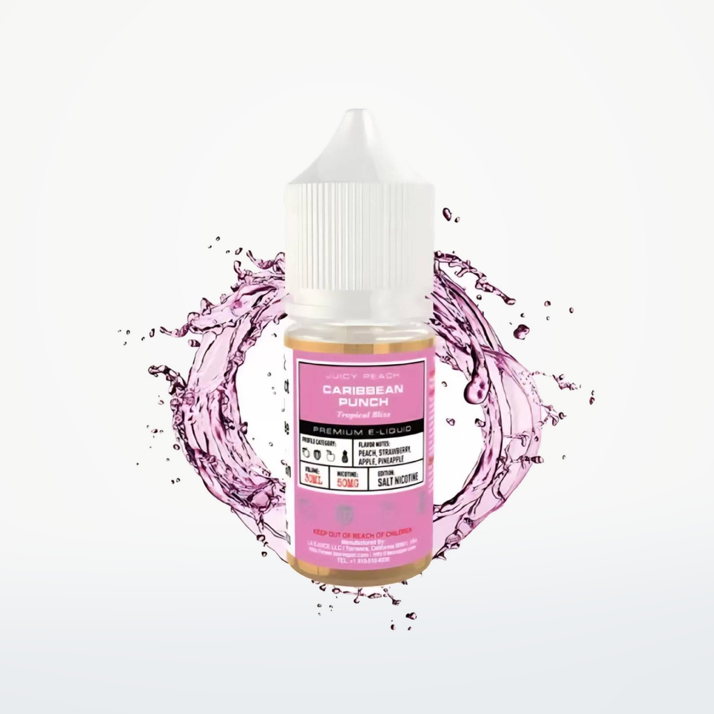 GLAS BASIX BSX NIC SALTS - CARIBBEAN PUNCH - 30ML-30MG - SKU H1-16