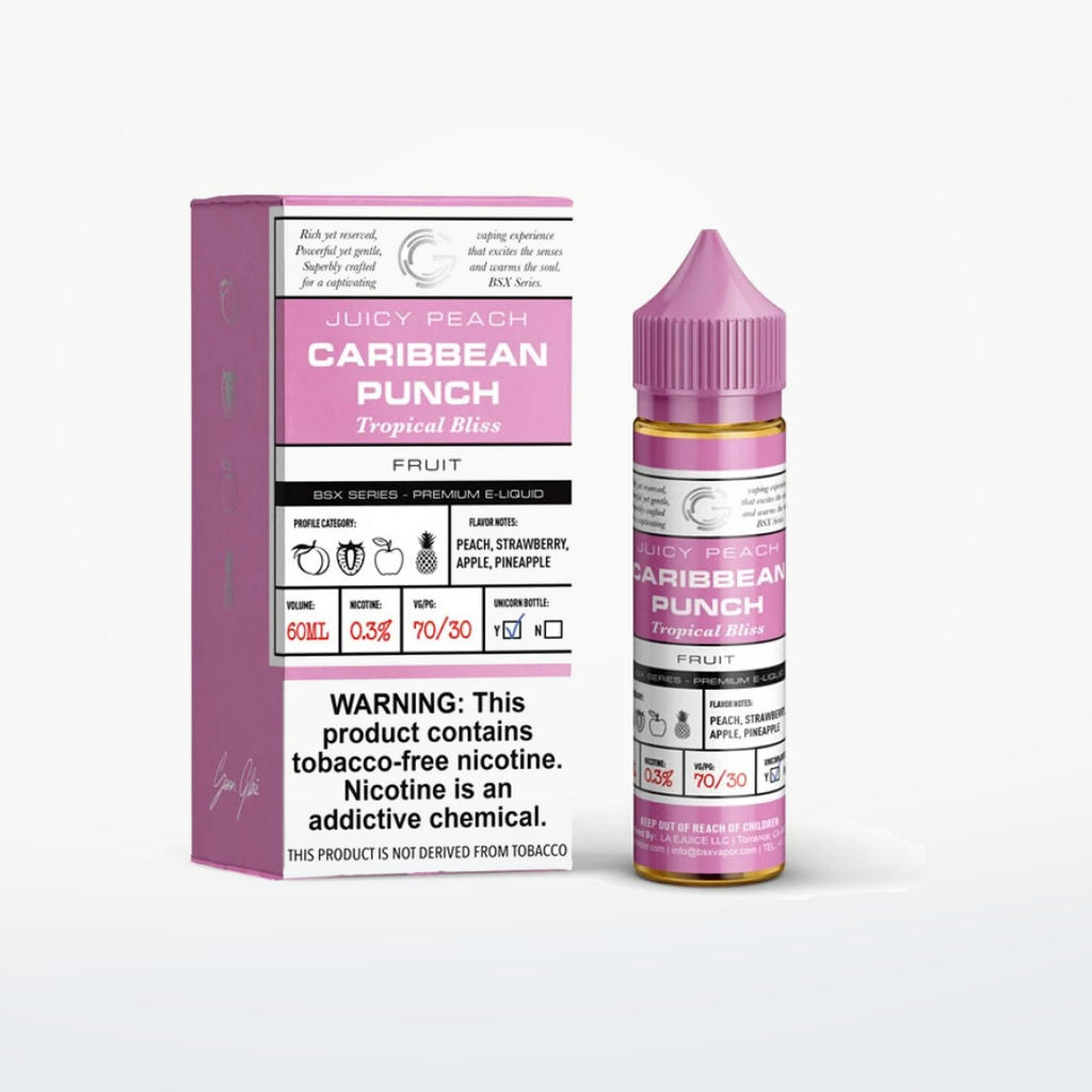 GLAS BASIX BSX SERIES - CARIBBEAN PUNCH - 60ML-6MG - SKU H3-27