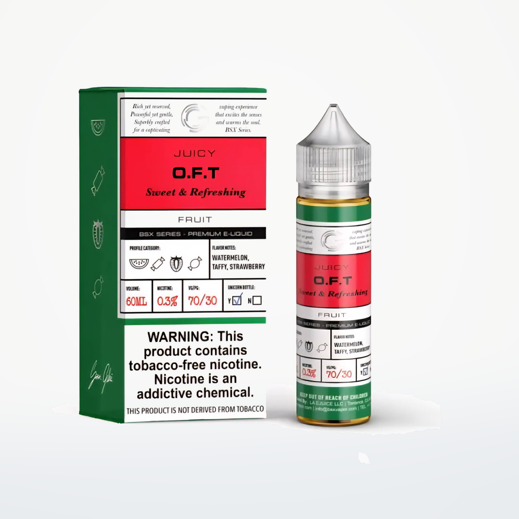 GLAS BASIX BSX SERIES - O.F.T -FREEBASE- 60ML-6MG - SKU H3-26