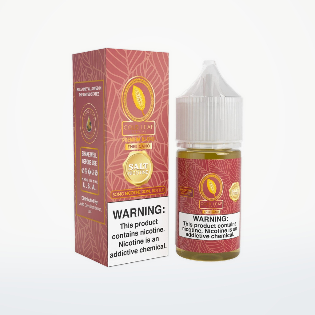 GOLD LEAF SALT - EMERICANO - 30ML