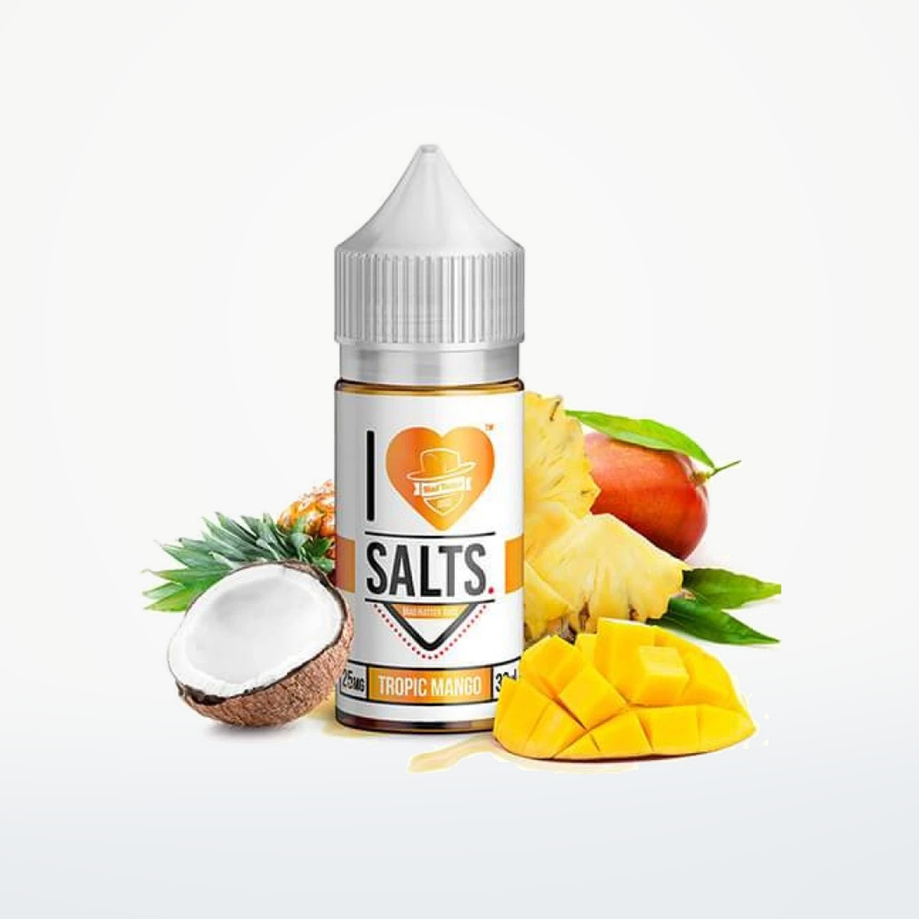 I LOVE SALTS BY MAD HATTER - TROPIC MANGO - 30ML-25MG - SKU G1-19