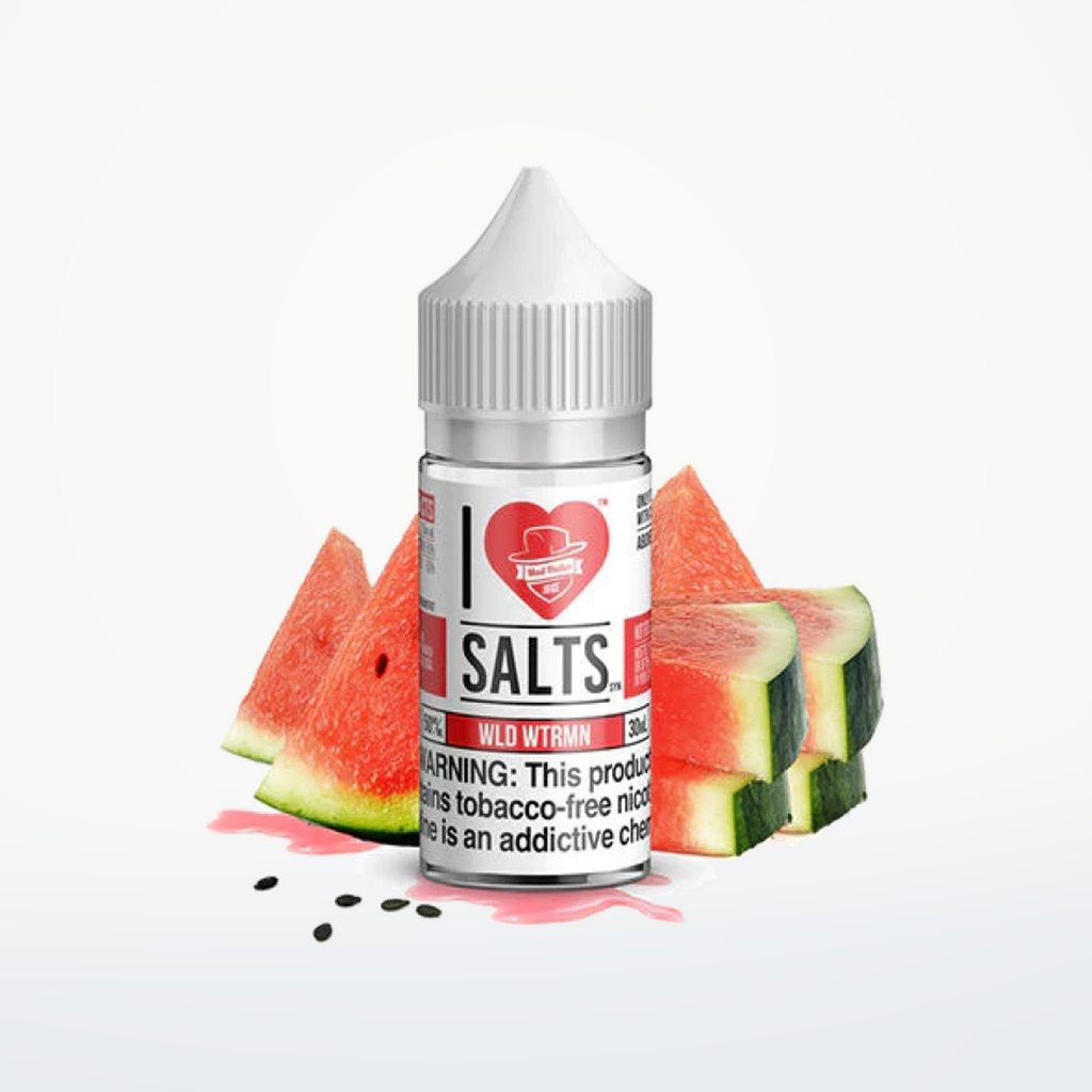 I LOVE SALTS BY MAD HATTER - WILD WATERMELON - 30ML-25MG - SKU G1-18