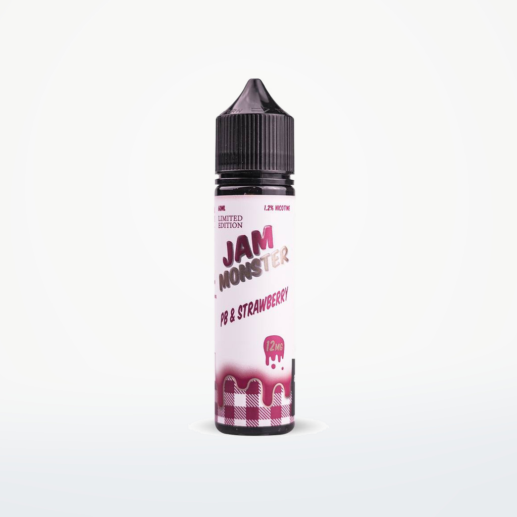 JAM MONSTER : PB AND STRAWBERRY-60ML-6MG（特价无售后） - SKU H2-20