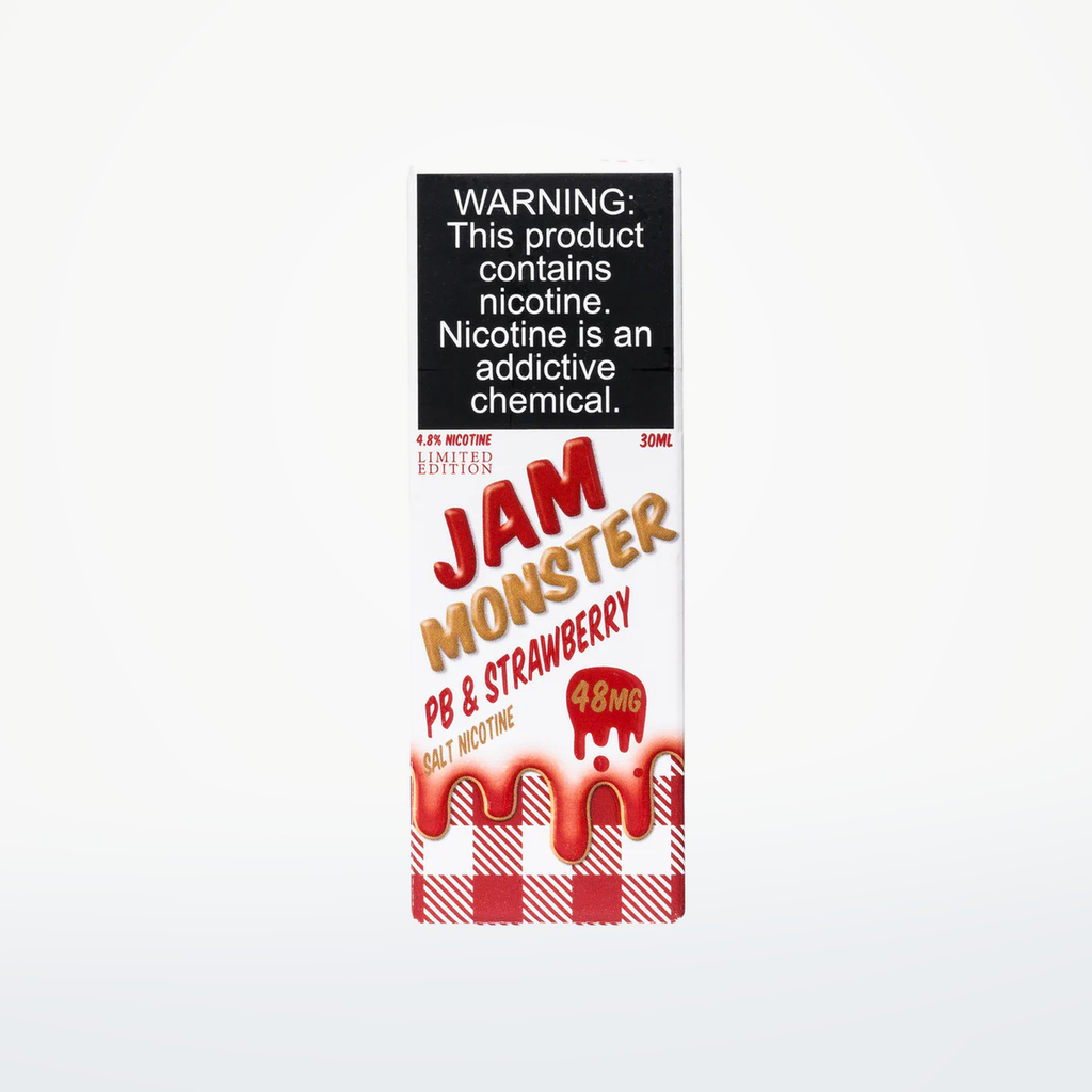 JAM MONSTER-PB STRAWBERRY 48MG-SALT-30ML - SKU H1-13