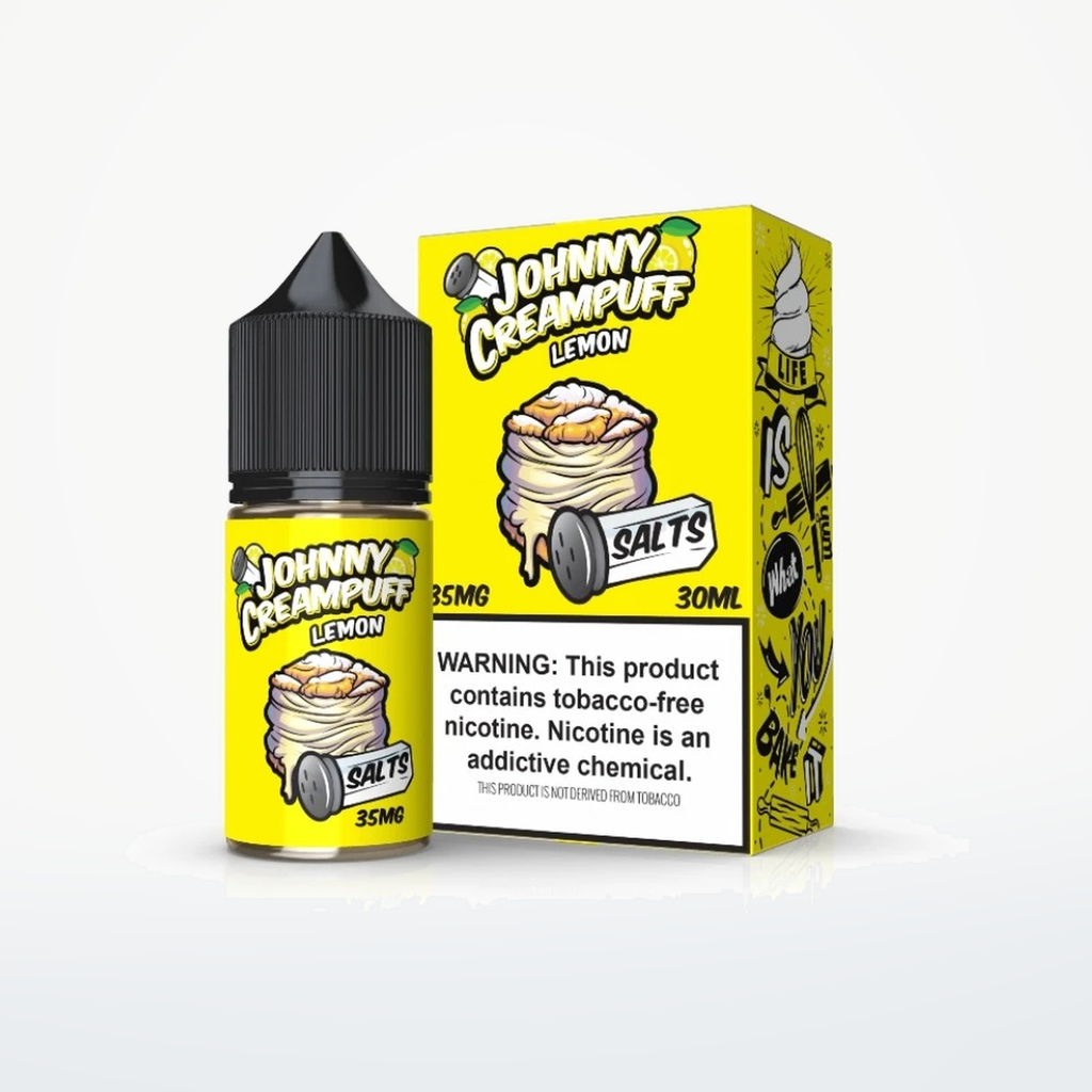 JOHNNY CREAMPUFF SALTS - BANANA - 30ML-35MG - SKU I2-11
