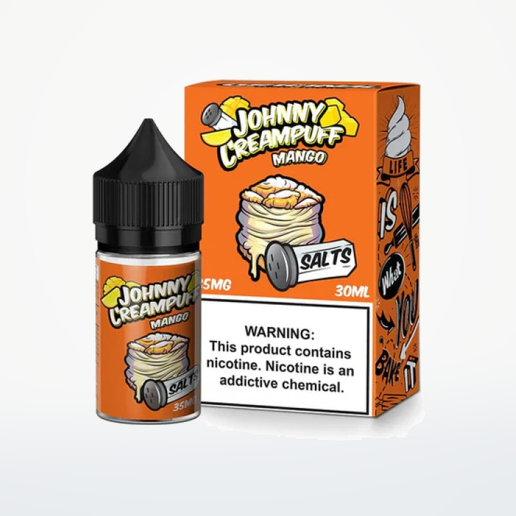 JOHNNY CREAMPUFF SALTS - MANGO - 30ML-35MG - SKU I2-10