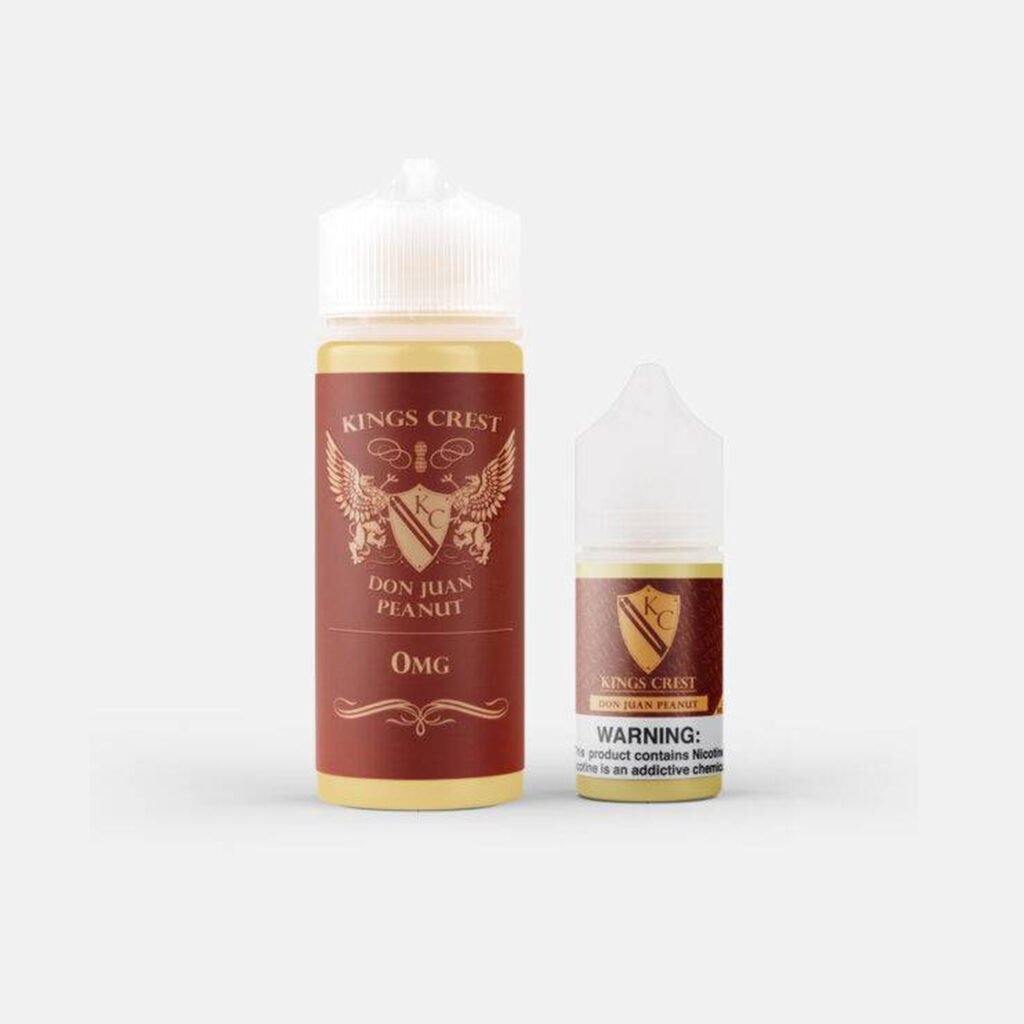 KINGS CREST-DON JUAN PEANUT-FREEBASE-120ML-6MG