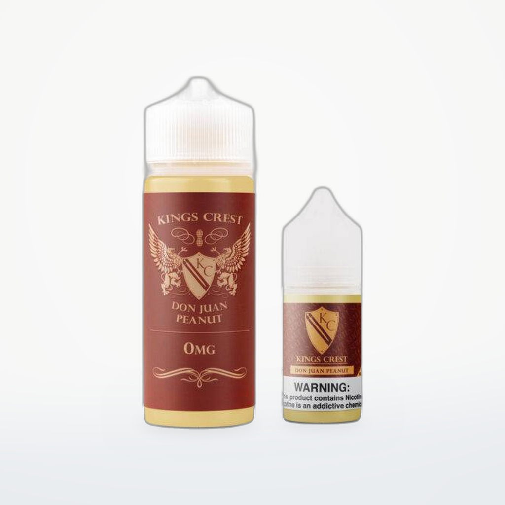 KINGS CREST-DON JUAN PEANUT-FREEBASE-120ML-6MG