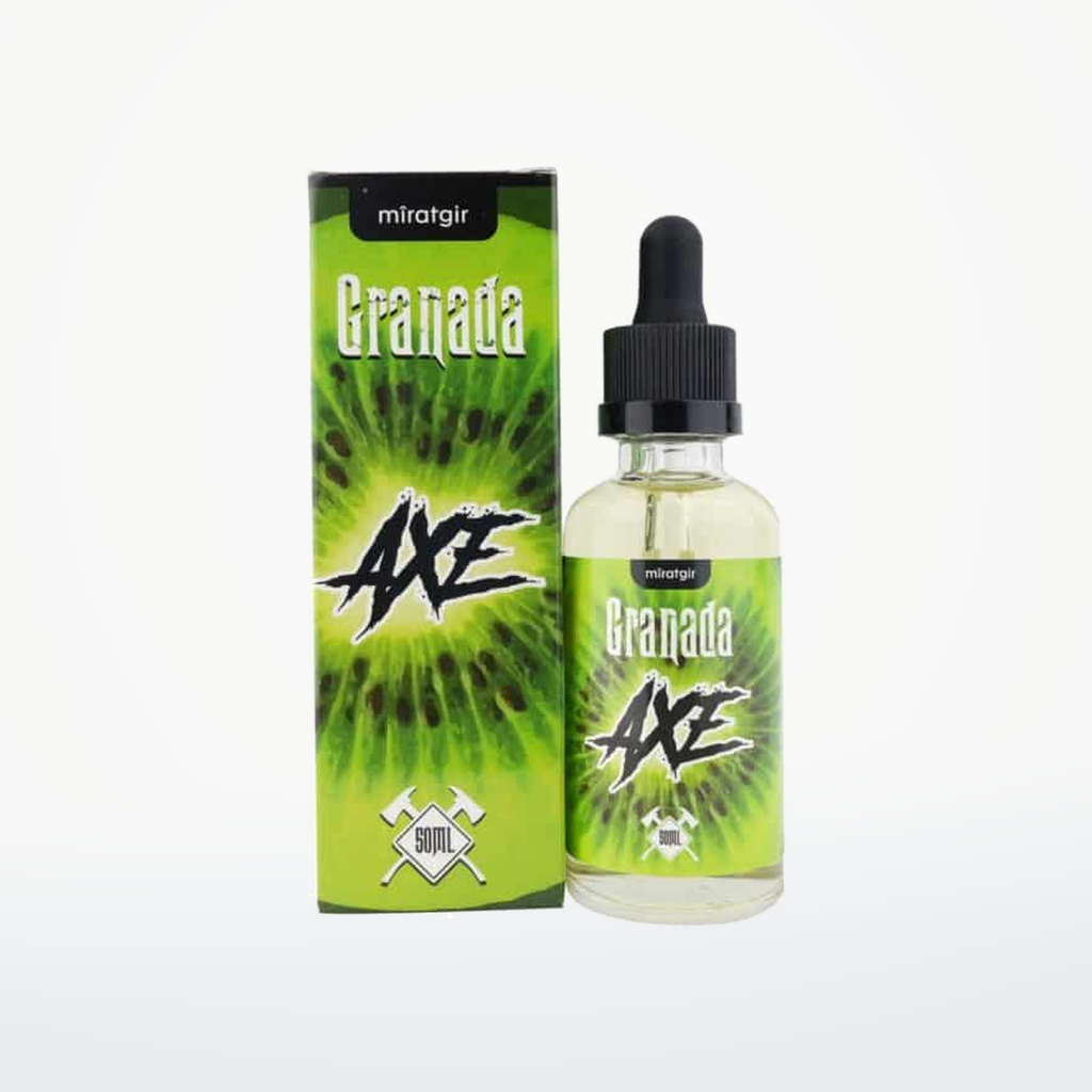 MIRATGIR : GRANADA AXE KIWI-FREEBASE-50ML（特价无售后）