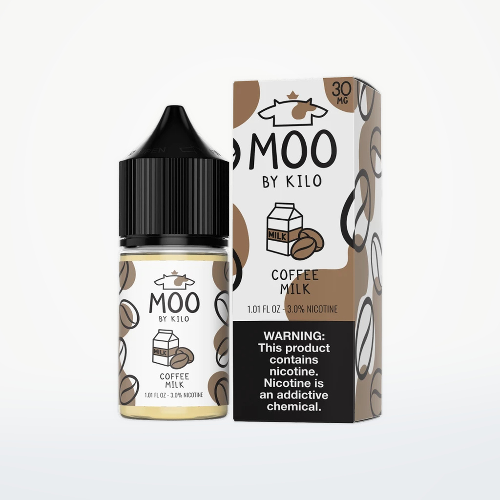 MOO E-LIQUIDS SALT BY KILO - COFFEE MILK - 30ML-50MG - SKU H1-8