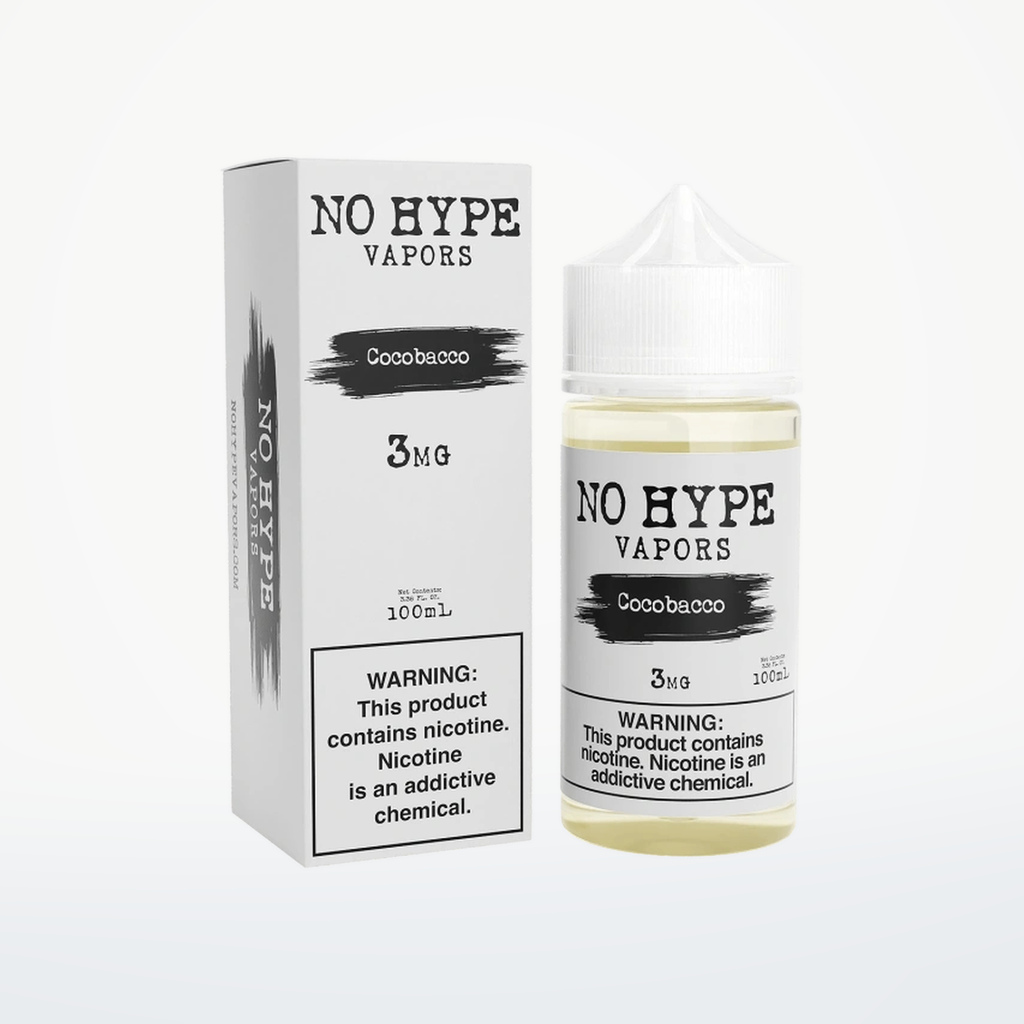 NO HYPE VAPORS - COCOBACCO - 100ML-6MG - SKU G3-27