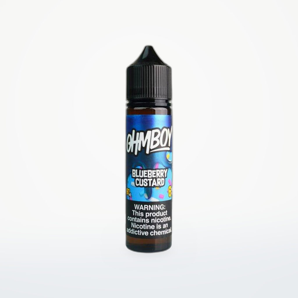 OHMBOY : BLUEBERRY CUSTARD-FREEBASE-60ML - SKU H2-10